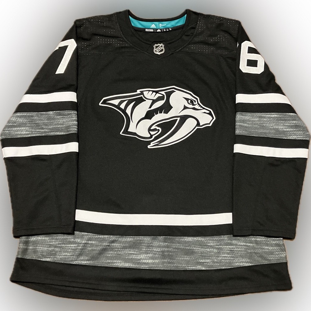 Nashville Predators P.K. Subban 2019 All Star Adidas NHL Hockey Jersey Size 54